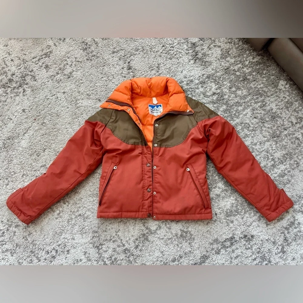 Vintage Powderhorn Mountaineering Boys Insulated Winter Jacket Size 10